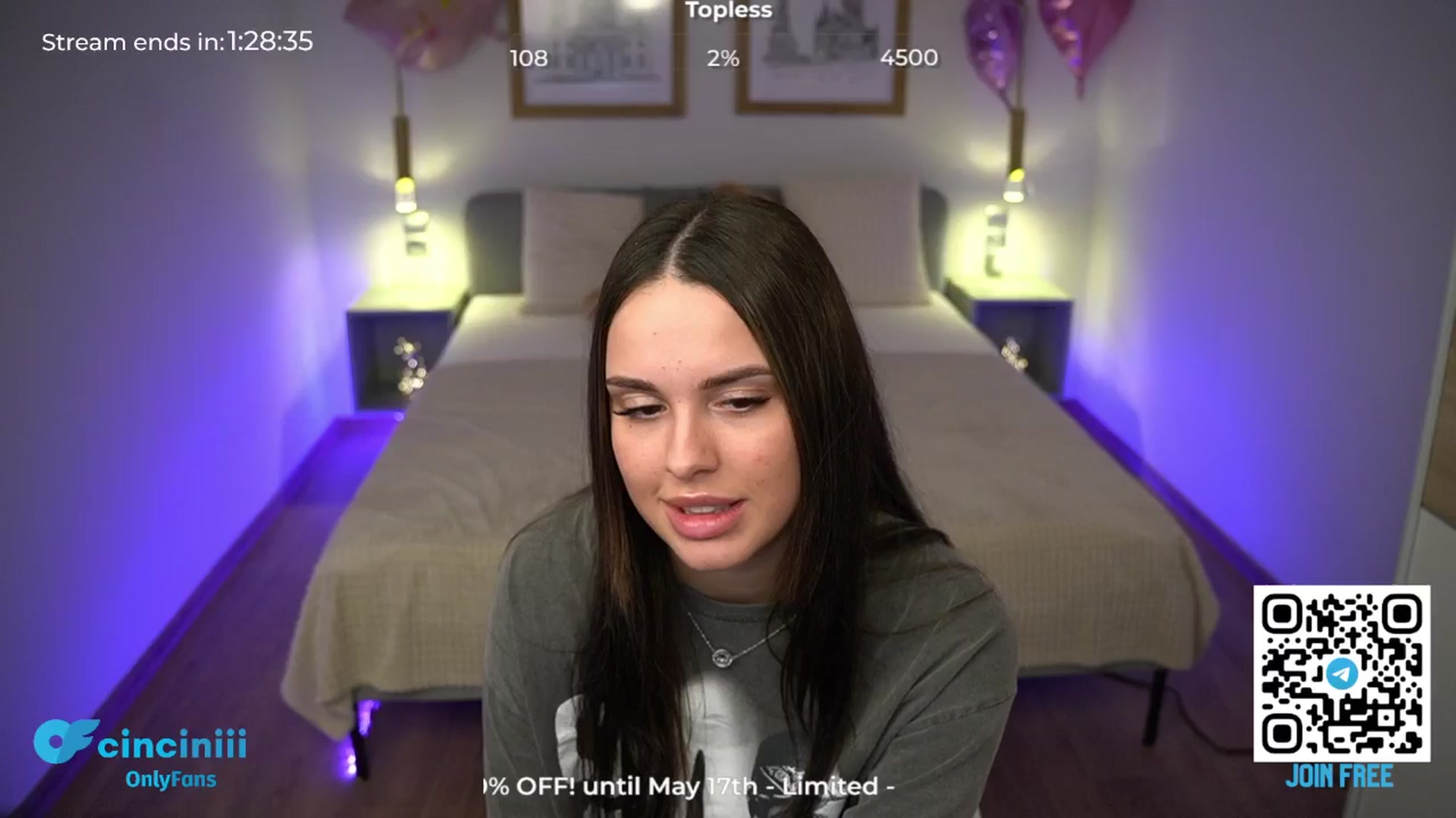 Gallery image thumbnail from cinnabellee's myfreecams stream on, 05/13/2024, 20:26 image 9 of 20