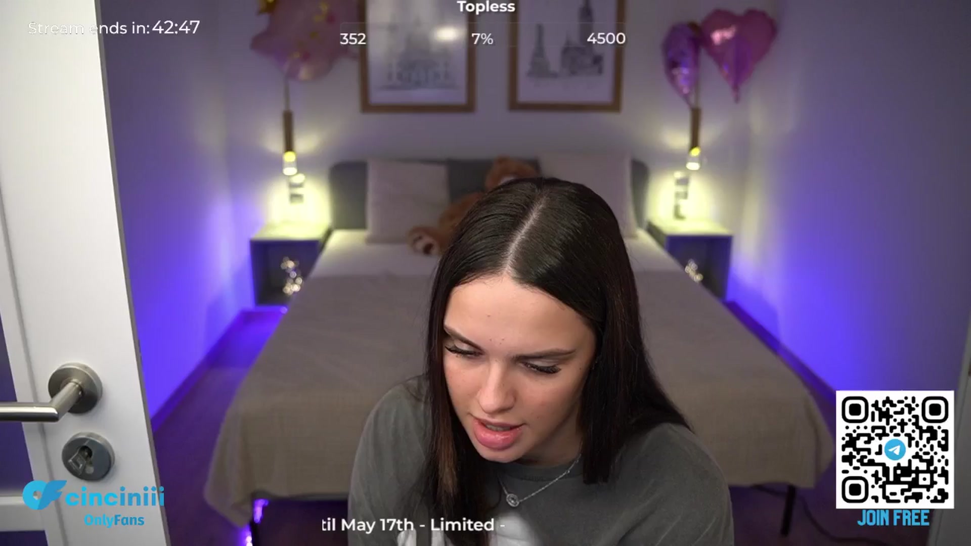 Gallery image thumbnail from cinnabellee's myfreecams stream on, 05/13/2024, 20:46 image 9 of 20