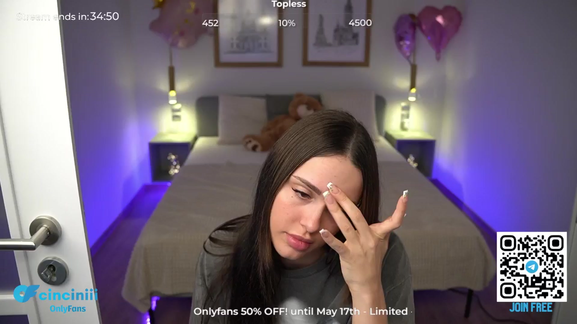 Gallery image thumbnail from cinnabellee's myfreecams stream on, 05/13/2024, 20:46 image 18 of 20