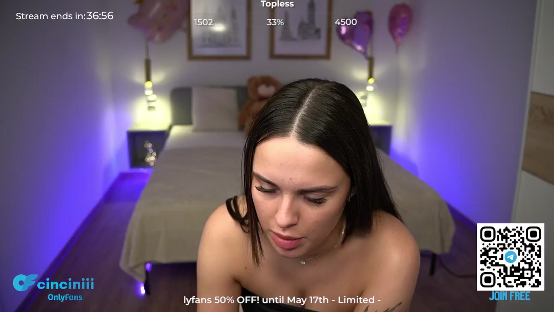 Gallery image thumbnail from cinnabellee's myfreecams stream on, 05/14/2024, 21:30 image 20 of 20