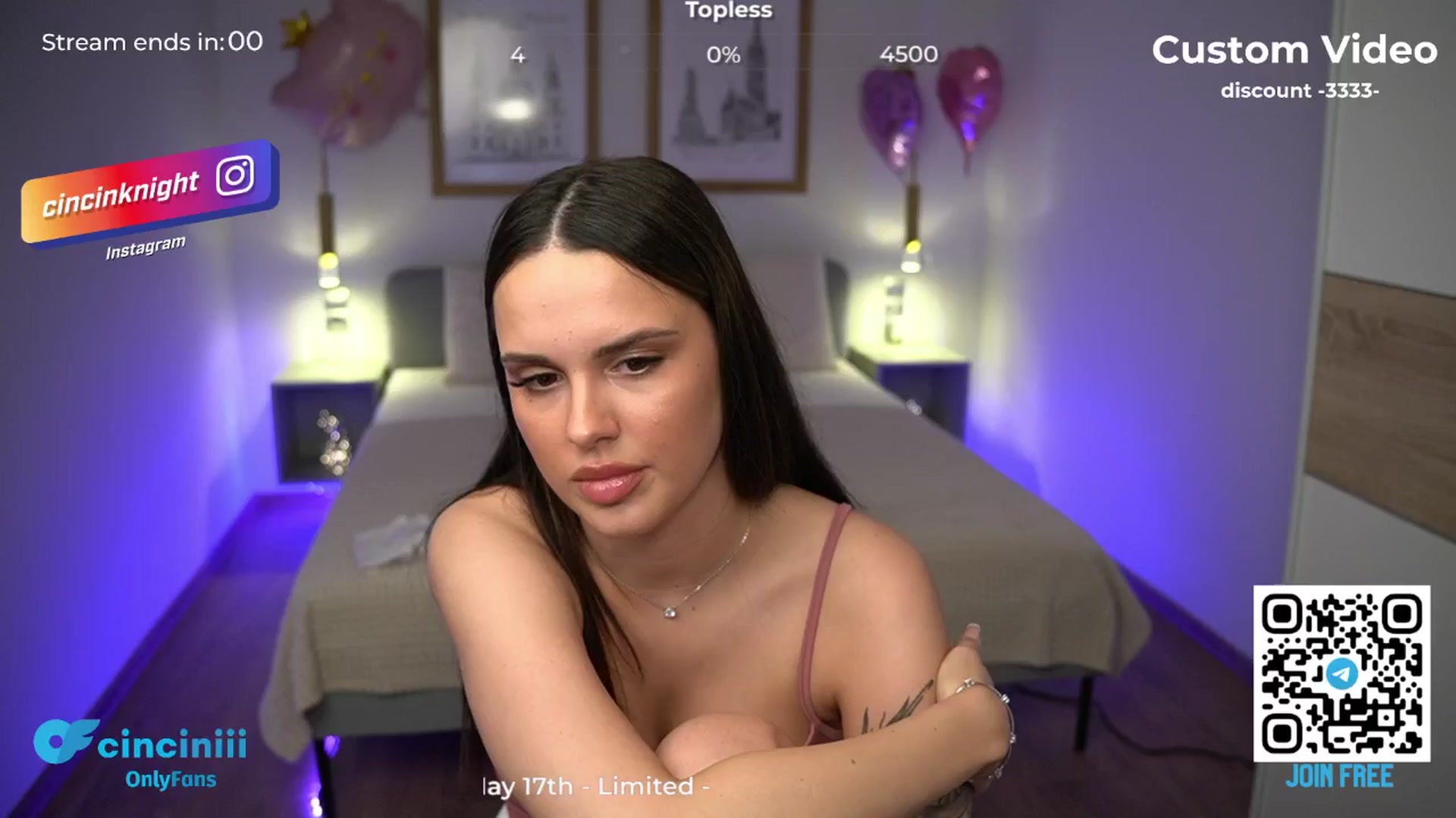 Gallery image thumbnail from cinnabellee's myfreecams stream on, 05/15/2024, 19:45 image 4 of 20