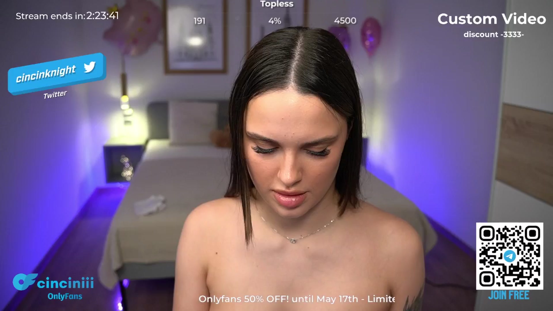 Gallery image thumbnail from cinnabellee's myfreecams stream on, 05/15/2024, 19:45 image 8 of 20
