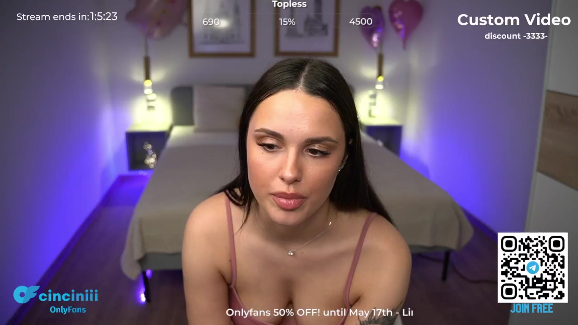 Gallery image thumbnail from cinnabellee's myfreecams stream on, 05/15/2024, 21:01 image 7 of 20
