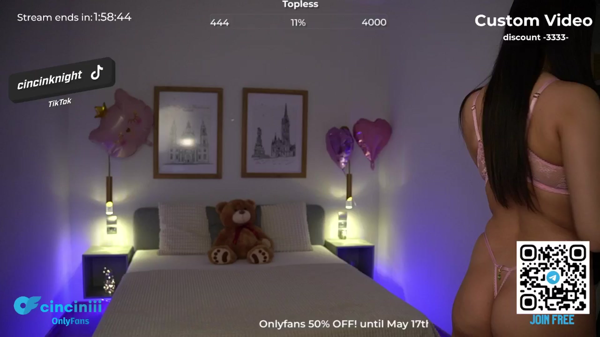 Gallery image thumbnail from cinnabellee's myfreecams stream on, 05/17/2024, 06:02 image 16 of 20