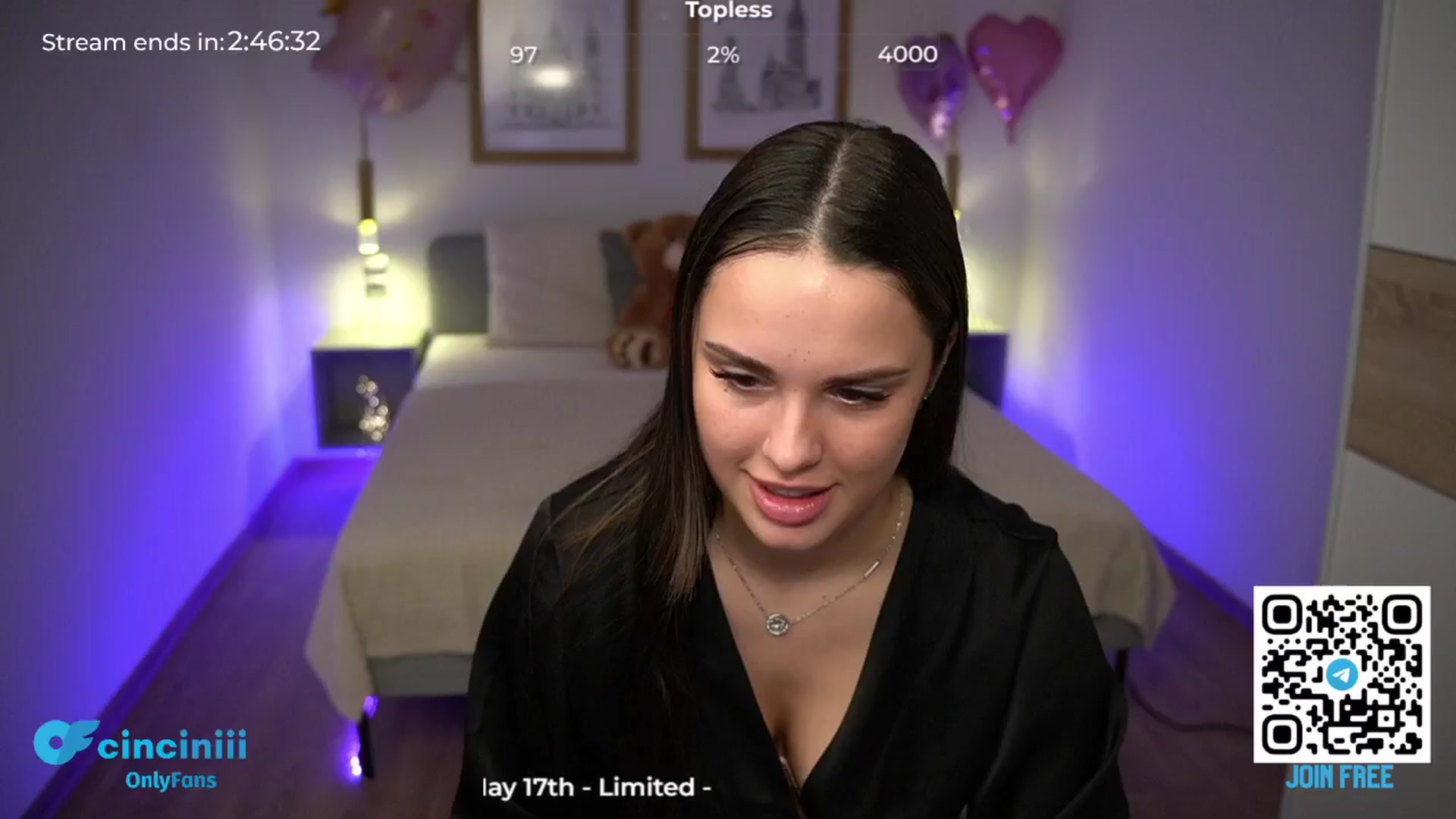 Gallery image thumbnail from cinnabellee's myfreecams stream on, 05/17/2024, 06:02 image 4 of 20