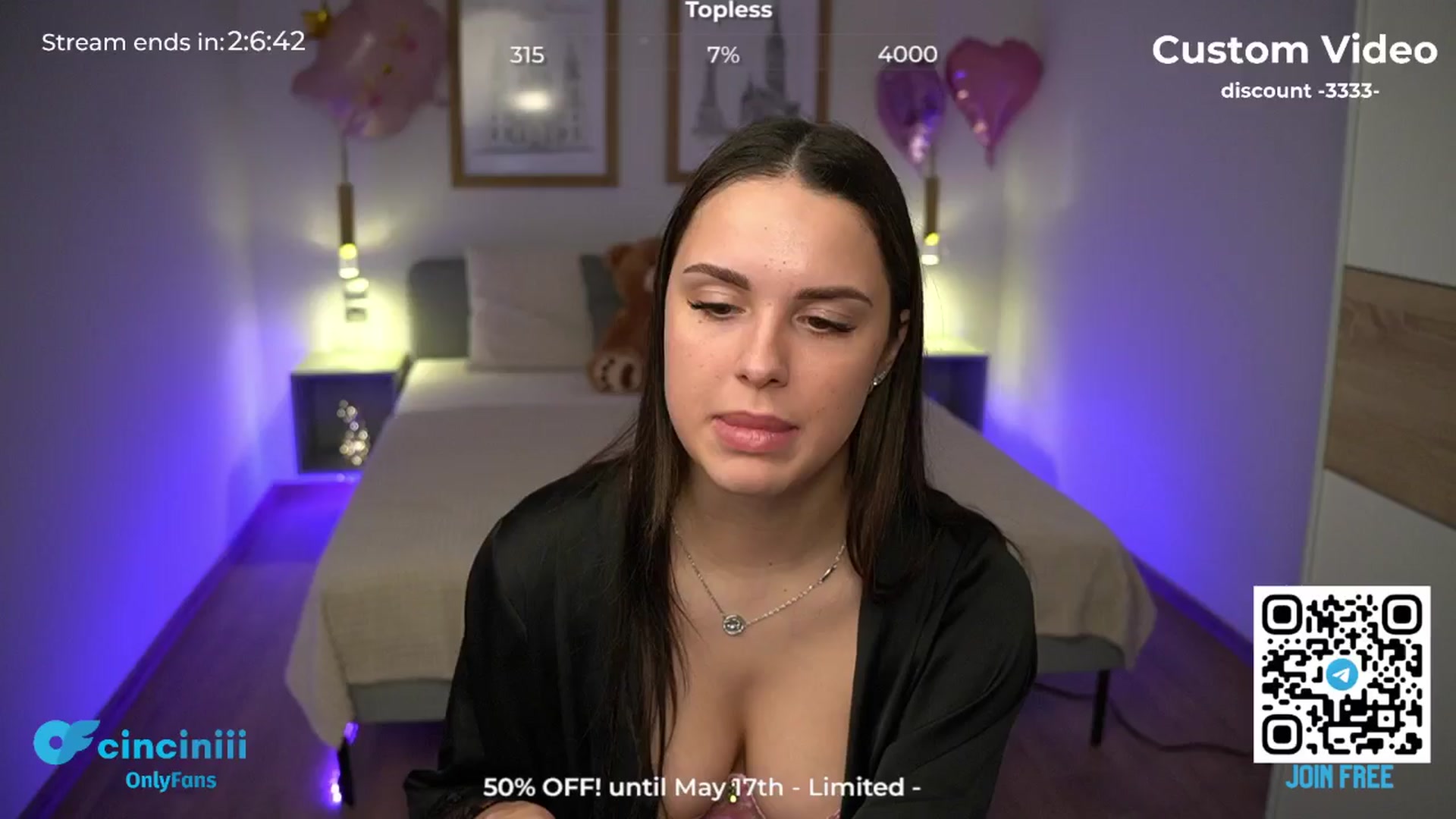 Gallery image thumbnail from cinnabellee's myfreecams stream on, 05/17/2024, 06:02 image 14 of 20