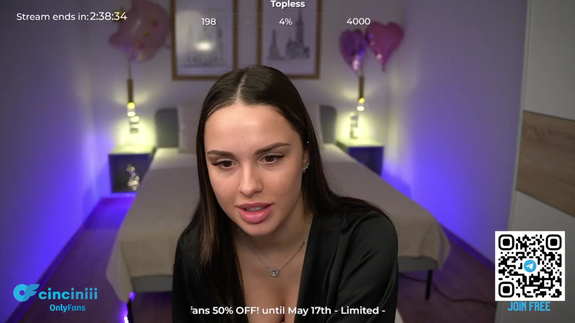 Gallery image thumbnail from cinnabellee's myfreecams stream on, 05/17/2024, 06:02 image 6 of 20