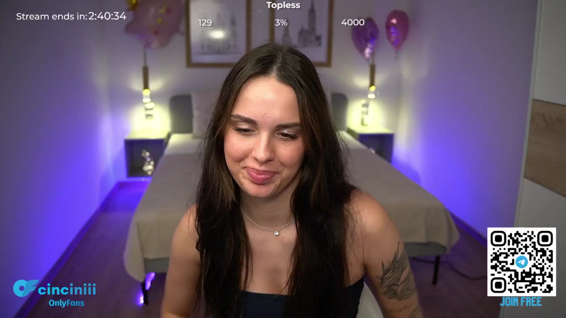 Gallery image thumbnail from cinnabellee's myfreecams stream on, 05/20/2024, 23:52 image 4 of 20