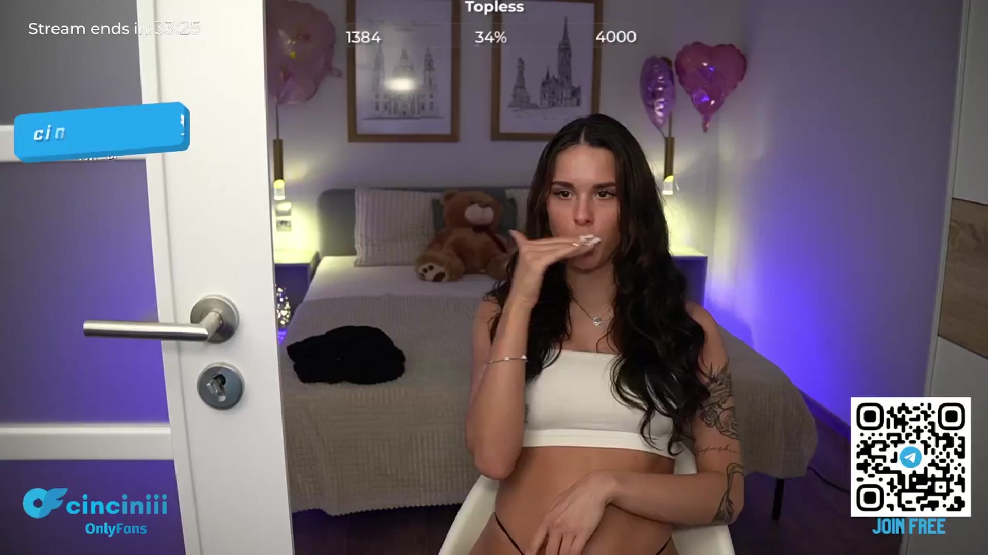 Gallery image thumbnail from cinnabellee's myfreecams stream on, 06/03/2024, 21:19 image 19 of 20