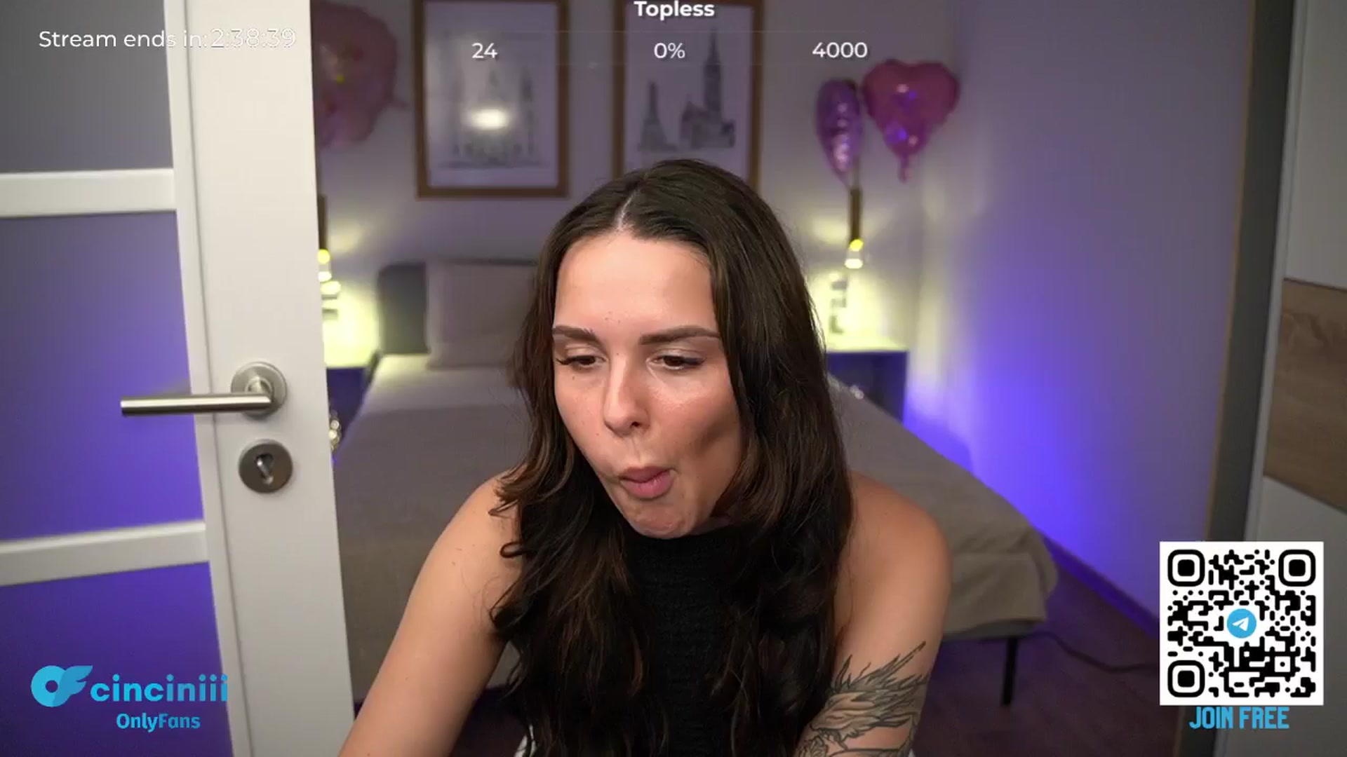 Gallery image thumbnail from cinnabellee's myfreecams stream on, 06/03/2024, 21:19 image 2 of 20
