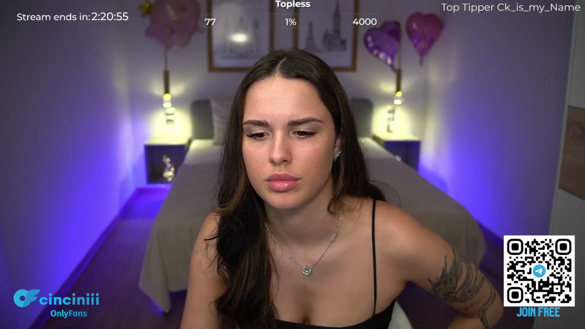 Gallery image thumbnail from cinnabellee's myfreecams stream on, 06/04/2024, 19:09 image 19 of 20