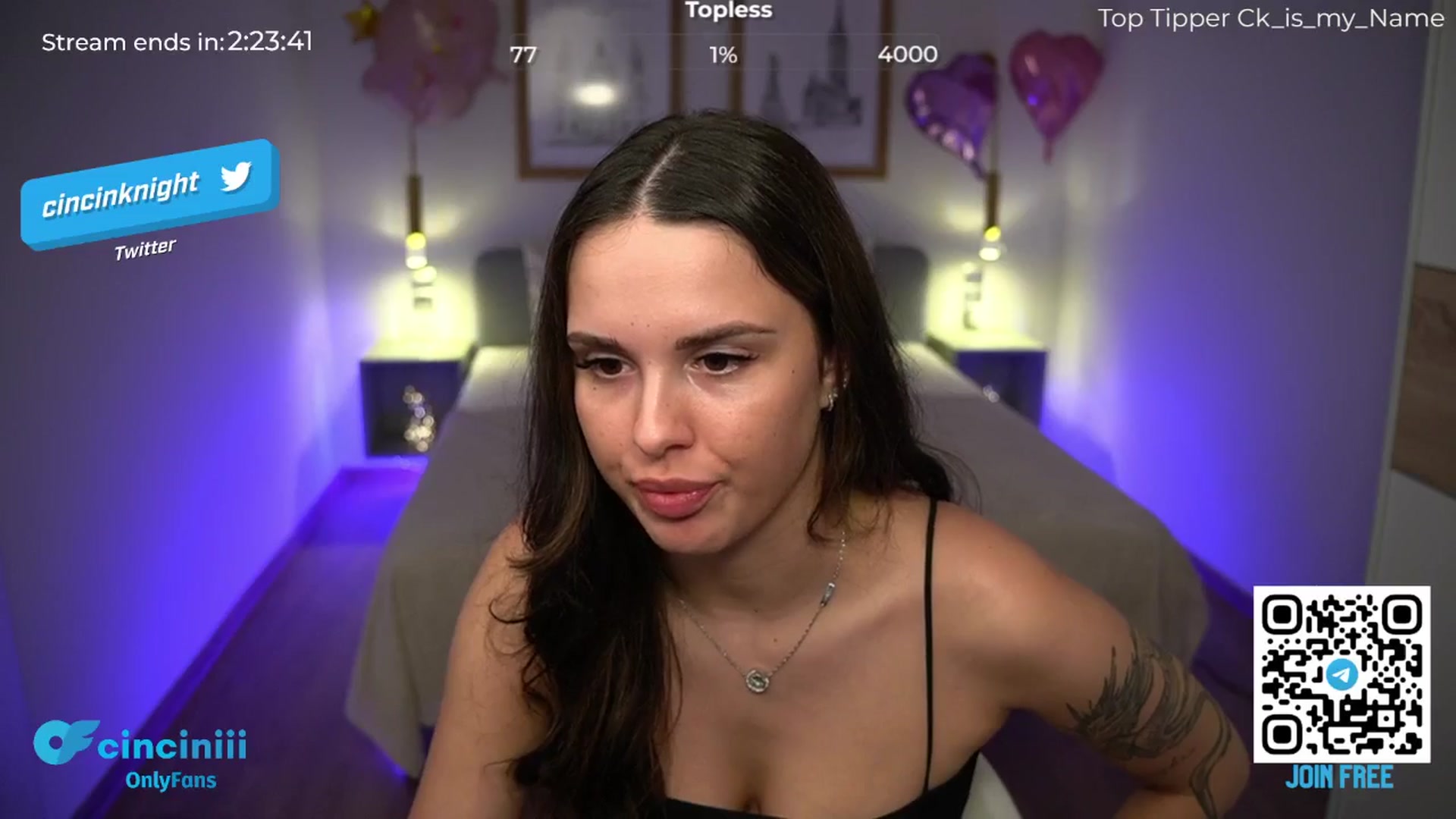 Gallery image thumbnail from cinnabellee's myfreecams stream on, 06/04/2024, 19:09 image 17 of 20