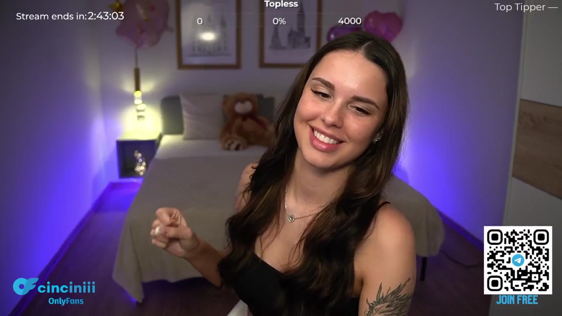 Gallery image thumbnail from cinnabellee's myfreecams stream on, 06/04/2024, 19:09 image 3 of 20