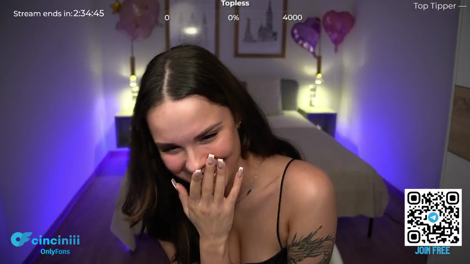 Gallery image thumbnail from cinnabellee's myfreecams stream on, 06/04/2024, 19:09 image 9 of 20