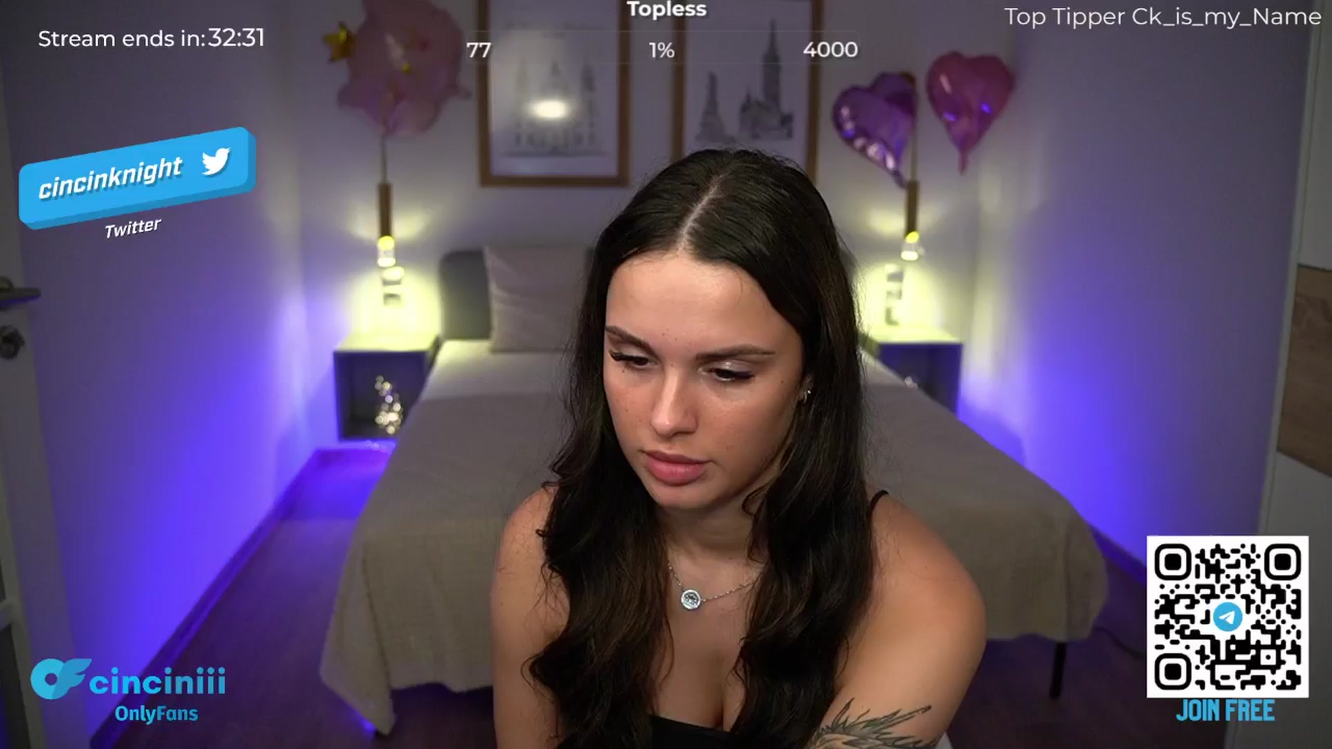 Gallery image thumbnail from cinnabellee's myfreecams stream on, 06/04/2024, 21:03 image 14 of 20