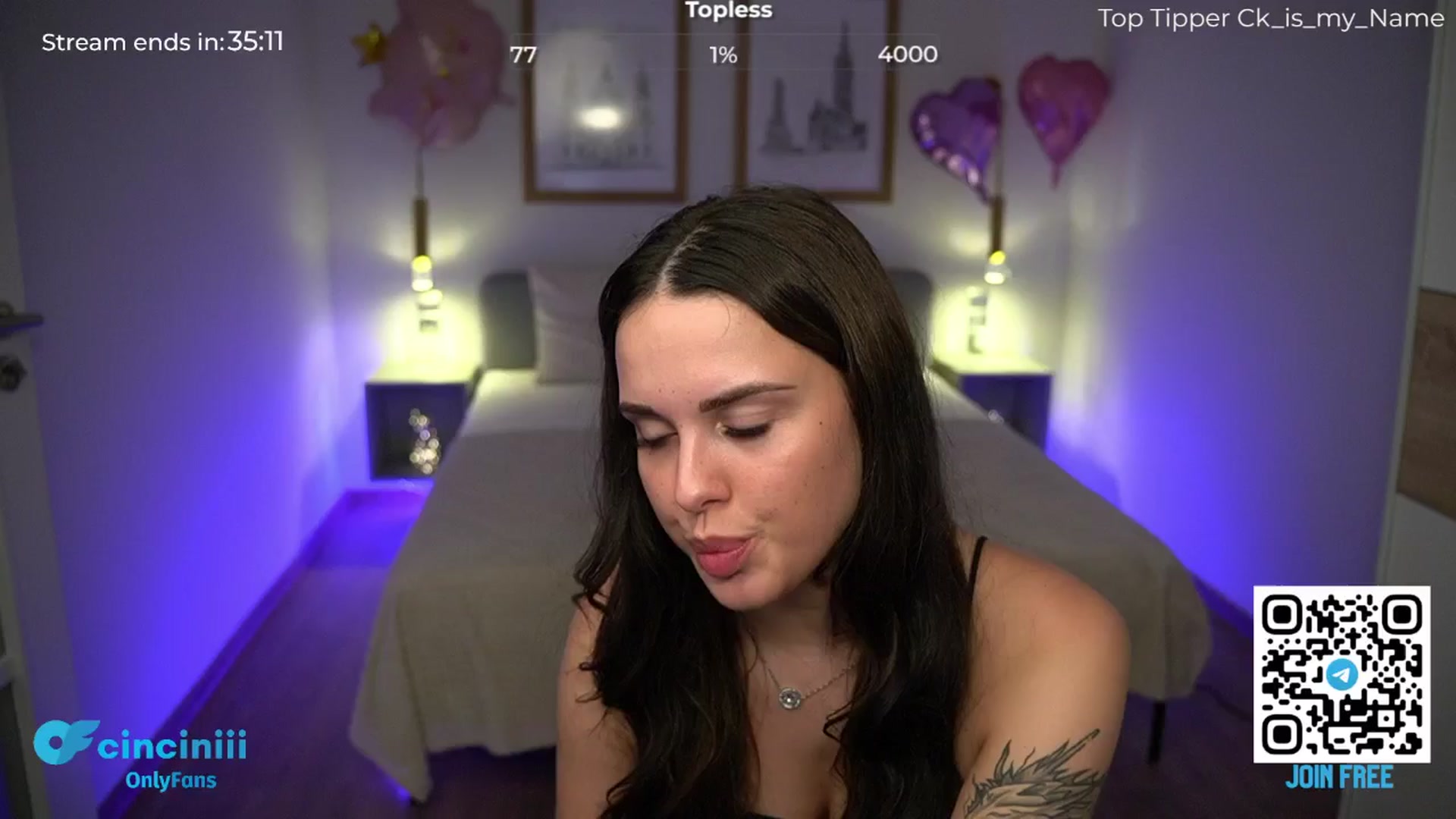 Gallery image thumbnail from cinnabellee's myfreecams stream on, 06/04/2024, 21:03 image 12 of 20