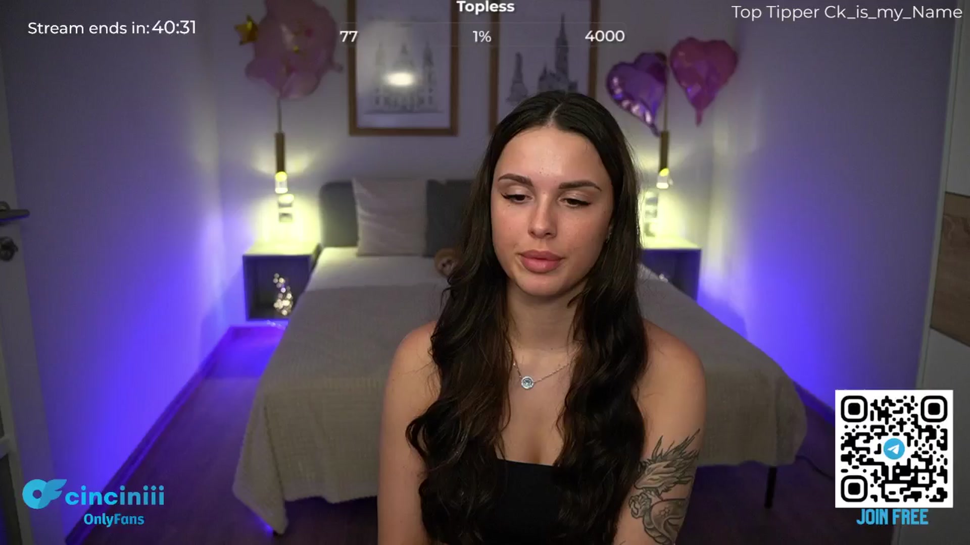 Gallery image thumbnail from cinnabellee's myfreecams stream on, 06/04/2024, 21:03 image 8 of 20