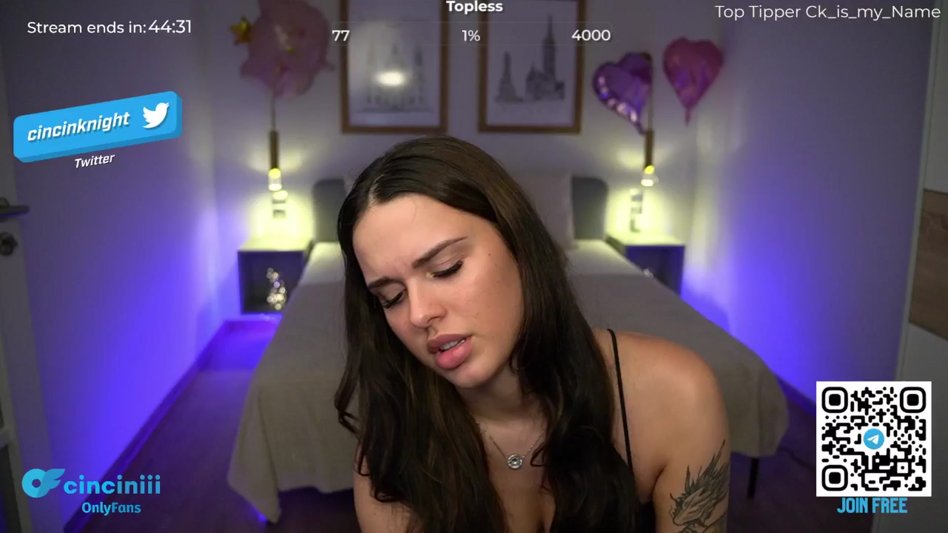 Gallery image thumbnail from cinnabellee's myfreecams stream on, 06/04/2024, 21:03 image 5 of 20