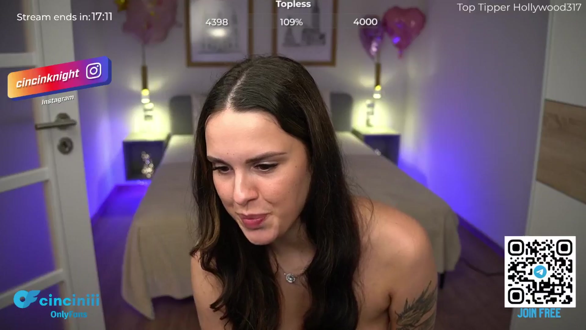 Gallery image thumbnail from cinnabellee's myfreecams stream on, 06/05/2024, 21:22 image 18 of 20
