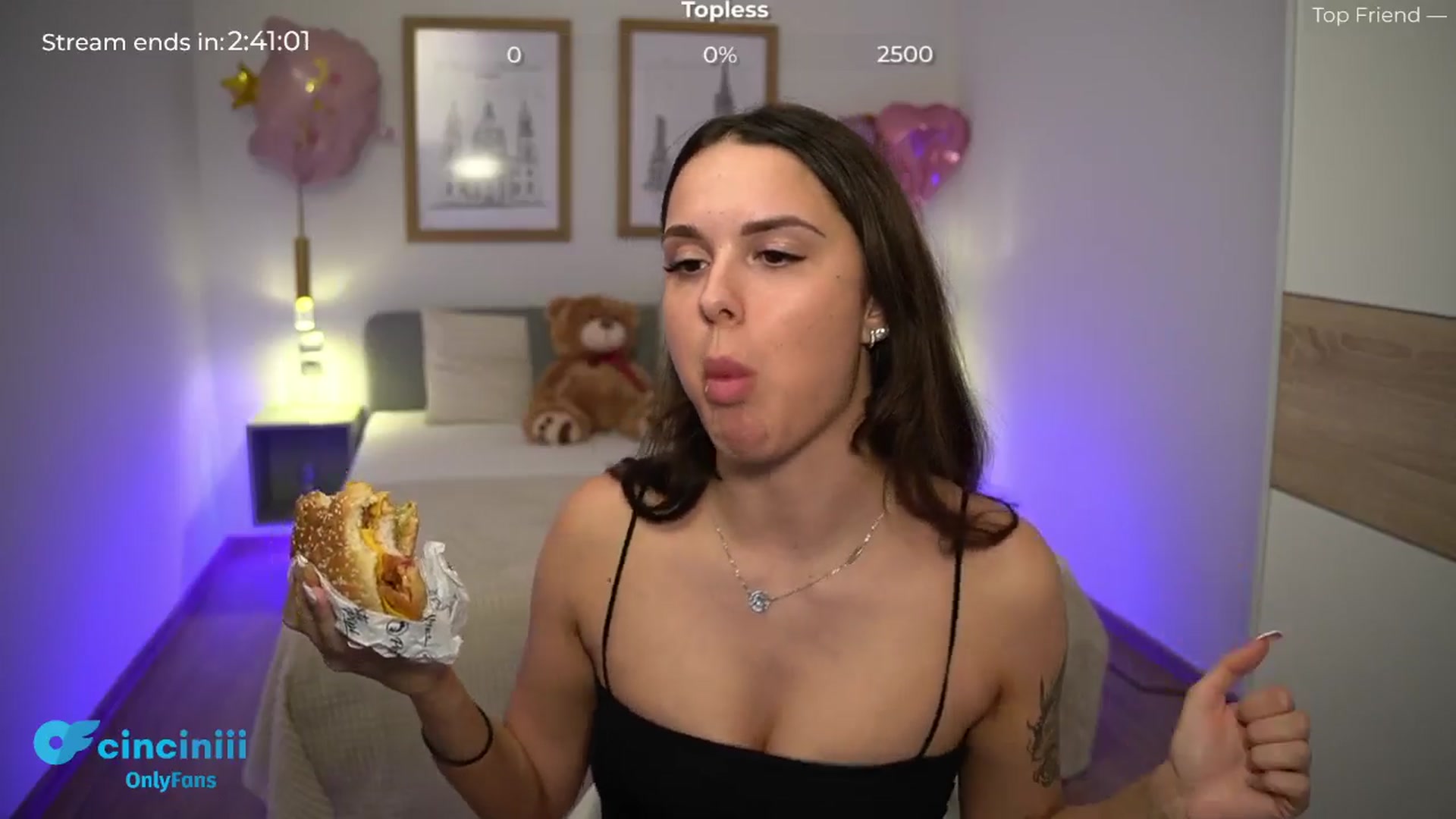 Gallery image thumbnail from cinnabellee's myfreecams stream on, 06/18/2024, 19:10 image 4 of 20