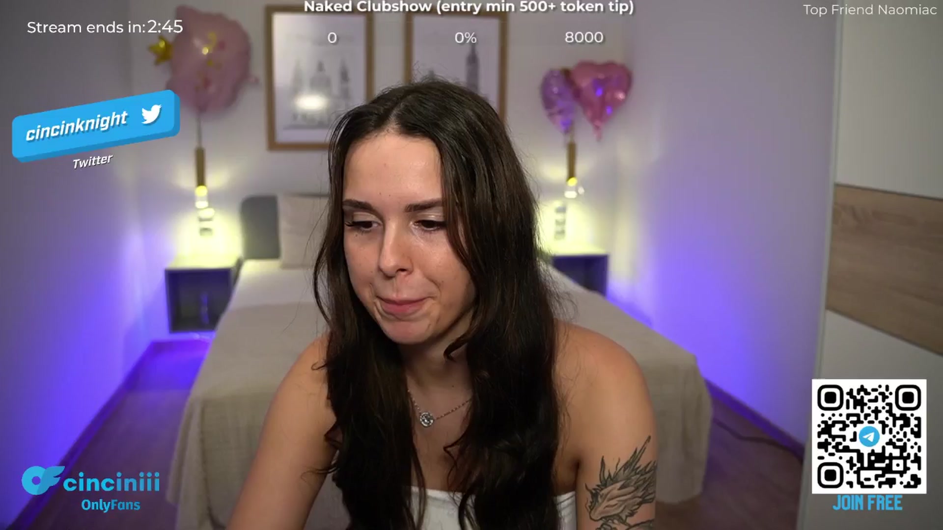 Gallery image thumbnail from cinnabellee's myfreecams stream on, 06/19/2024, 21:05 image 1 of 20