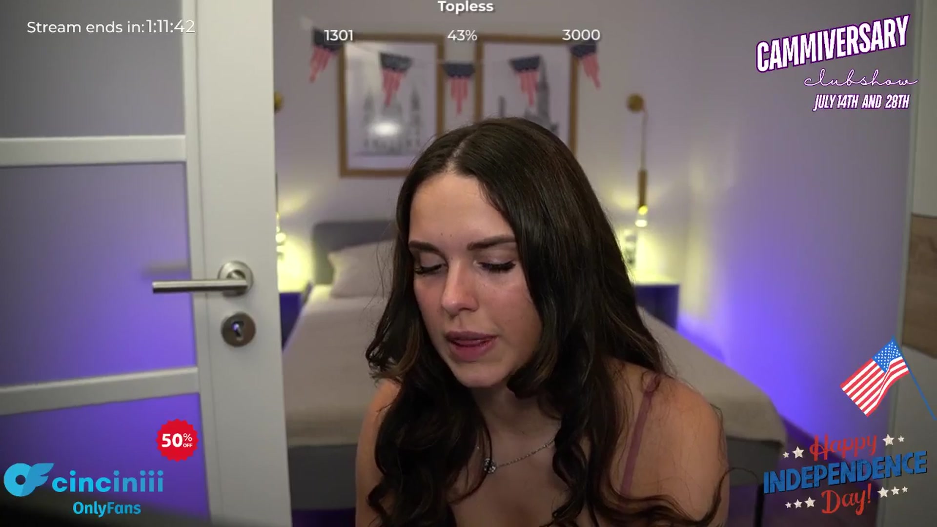 Gallery image thumbnail from cinnabellee's myfreecams stream on, 07/04/2024, 20:59 image 14 of 20