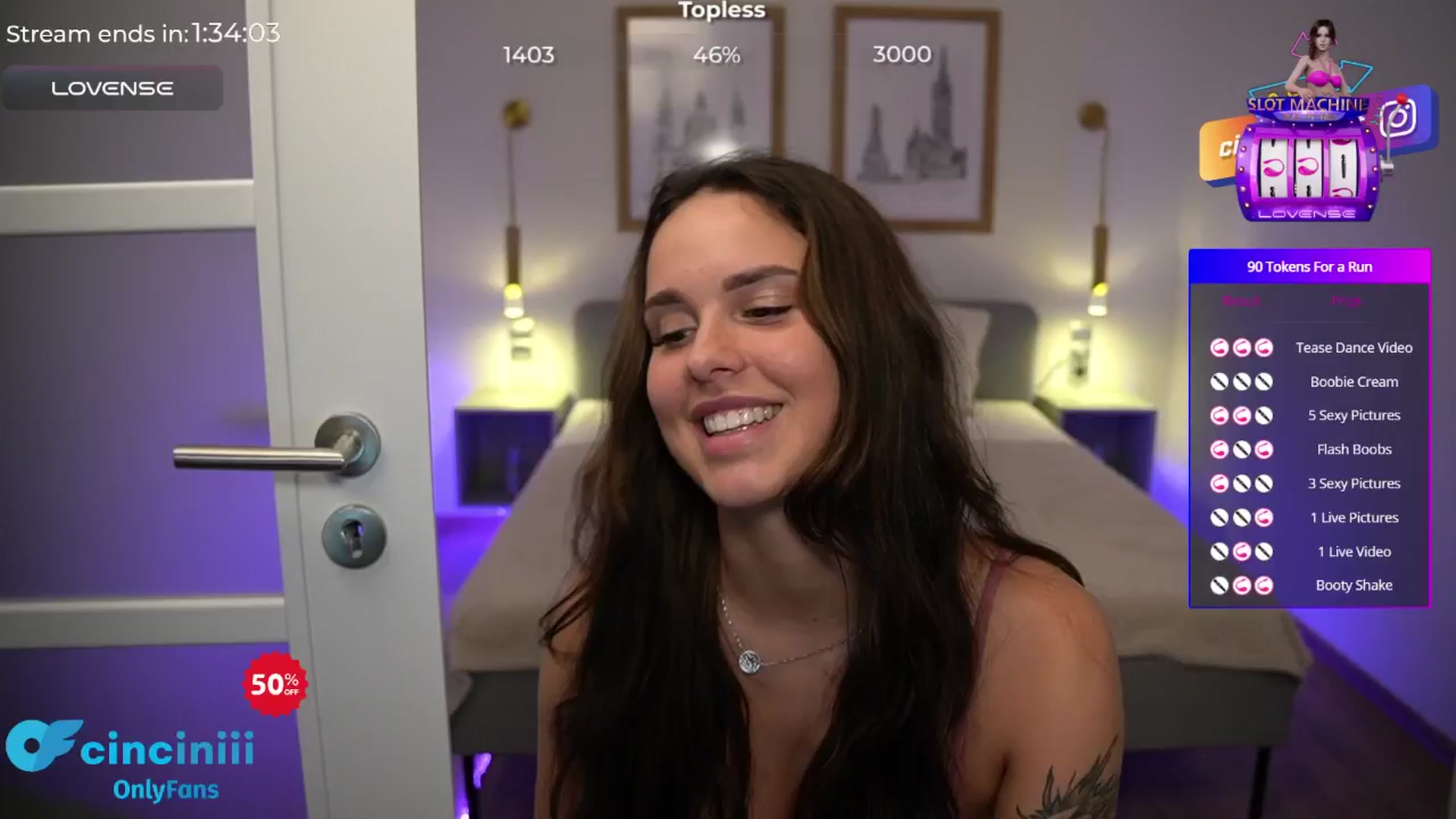 Gallery image thumbnail from cinnabellee's myfreecams stream on, 07/08/2024, 20:53 image 12 of 20