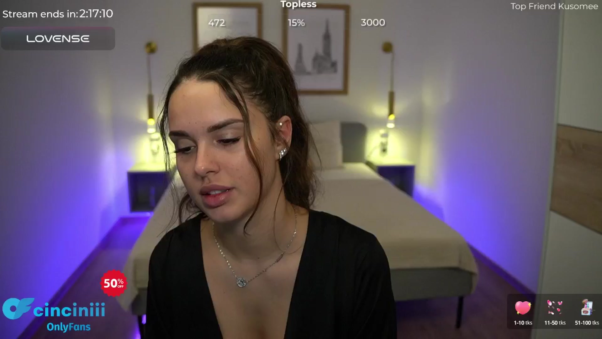 Gallery image thumbnail from cinnabellee's myfreecams stream on, 07/10/2024, 07:40 image 5 of 20