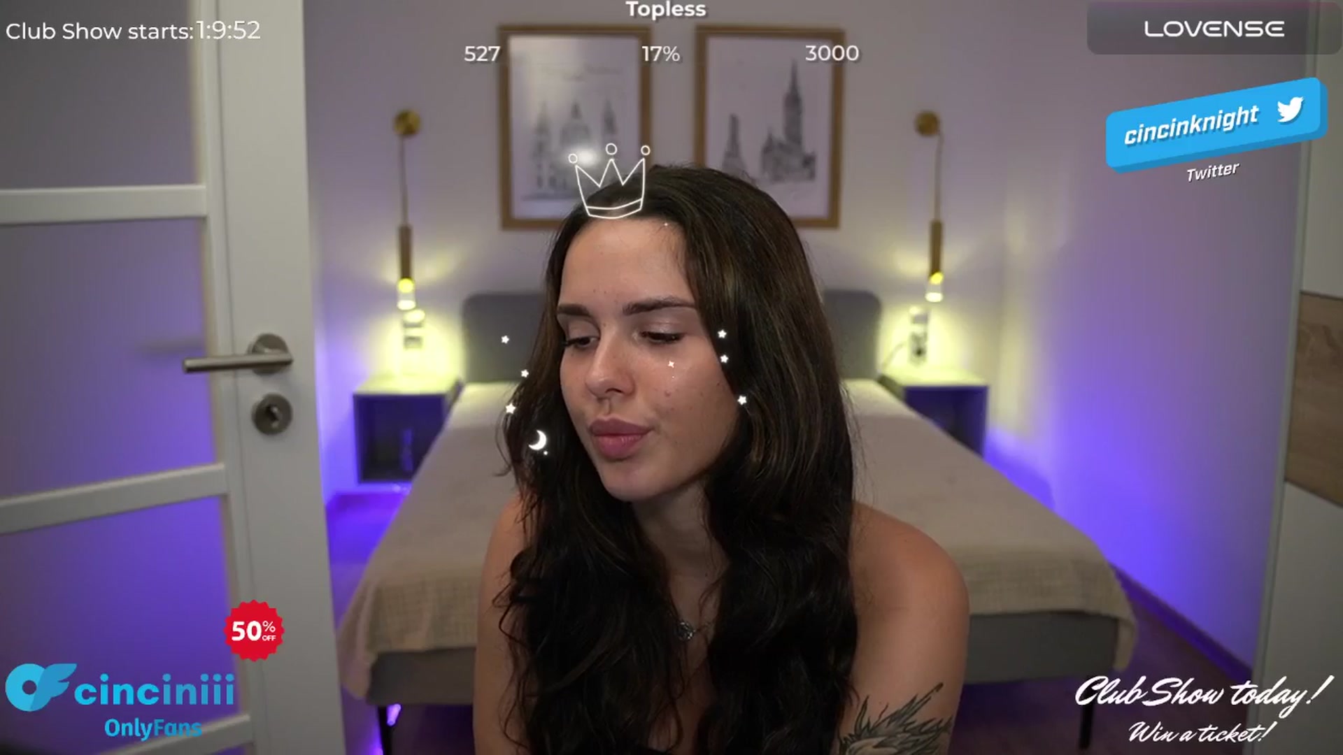 Gallery image thumbnail from cinnabellee's myfreecams stream on, 07/14/2024, 20:21 image 11 of 20