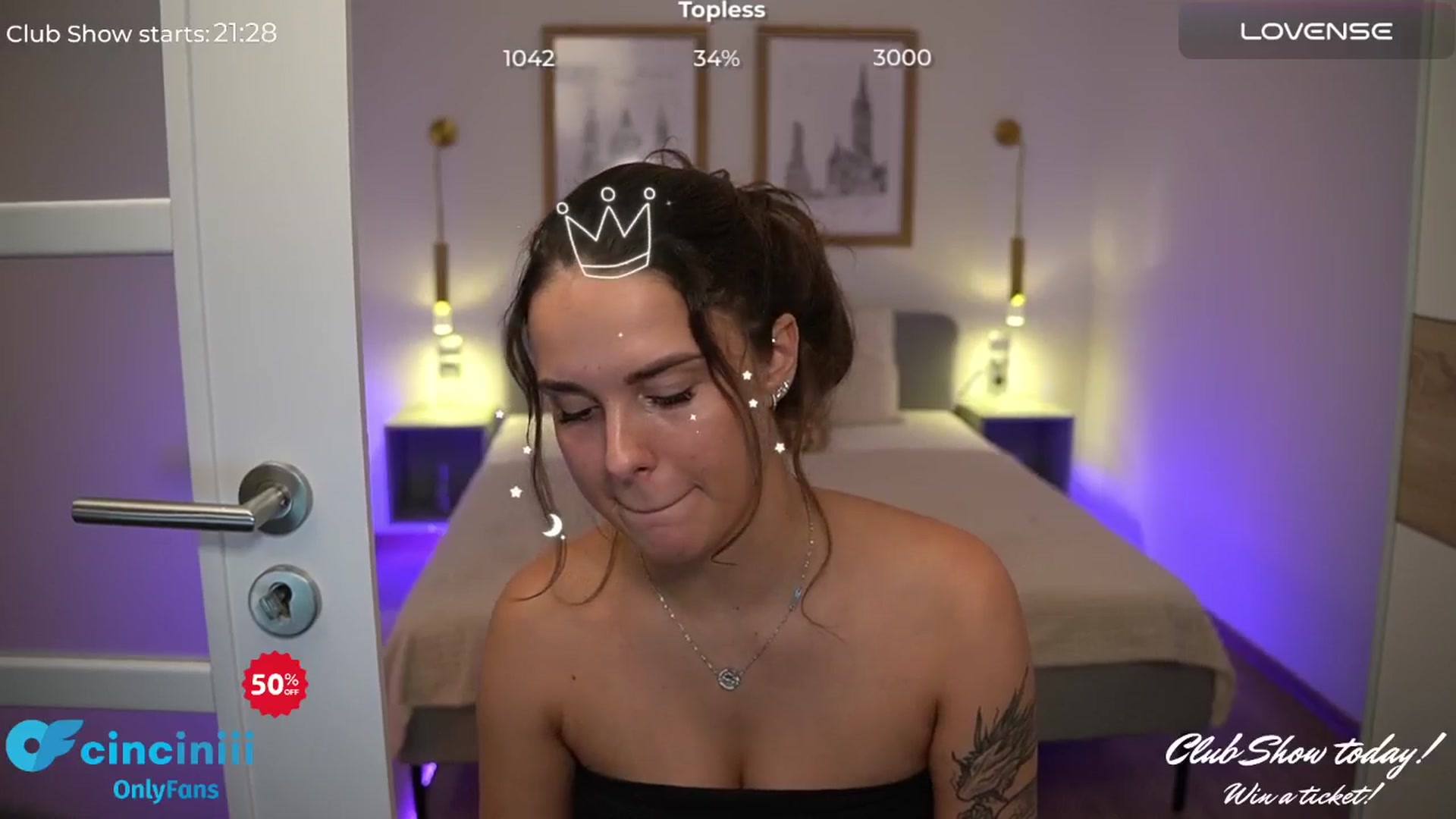 Gallery image thumbnail from cinnabellee's myfreecams stream on, 07/14/2024, 20:21 image 19 of 20
