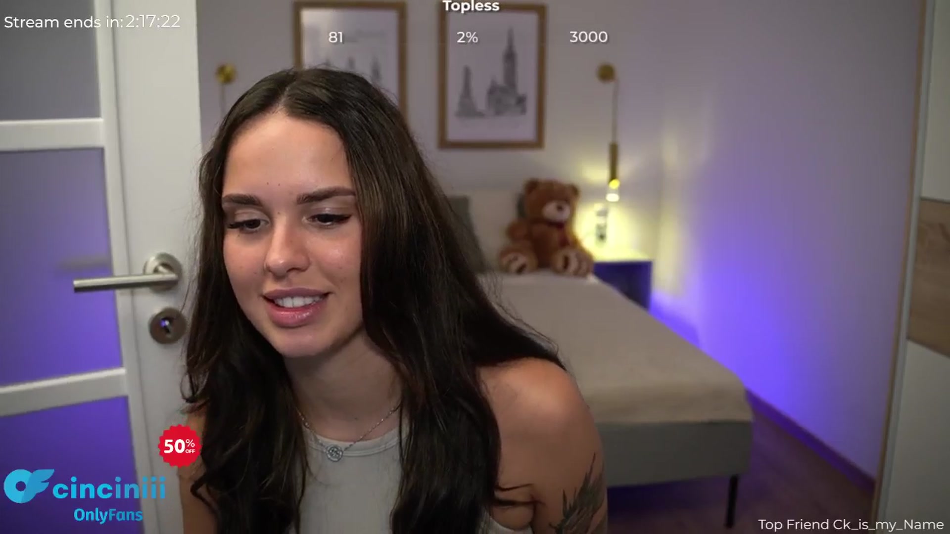 Gallery image thumbnail from cinnabellee's myfreecams stream on, 07/17/2024, 19:23 image 9 of 20
