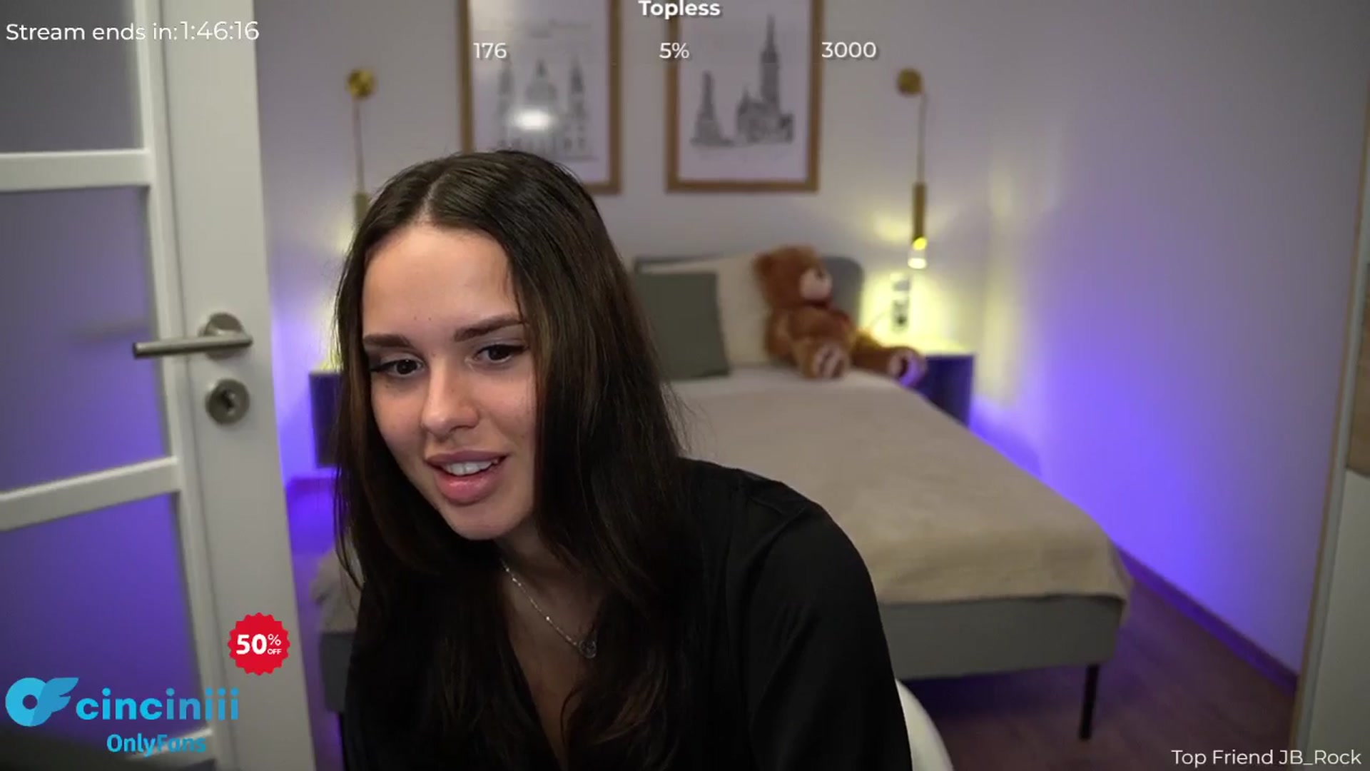 Gallery image thumbnail from cinnabellee's myfreecams stream on, 07/18/2024, 05:37 image 8 of 20