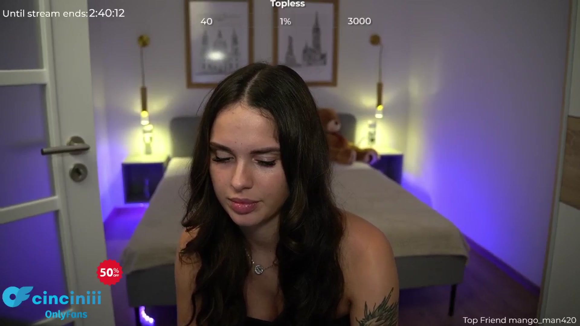 Gallery image thumbnail from cinnabellee's myfreecams stream on, 07/22/2024, 19:40 image 5 of 20