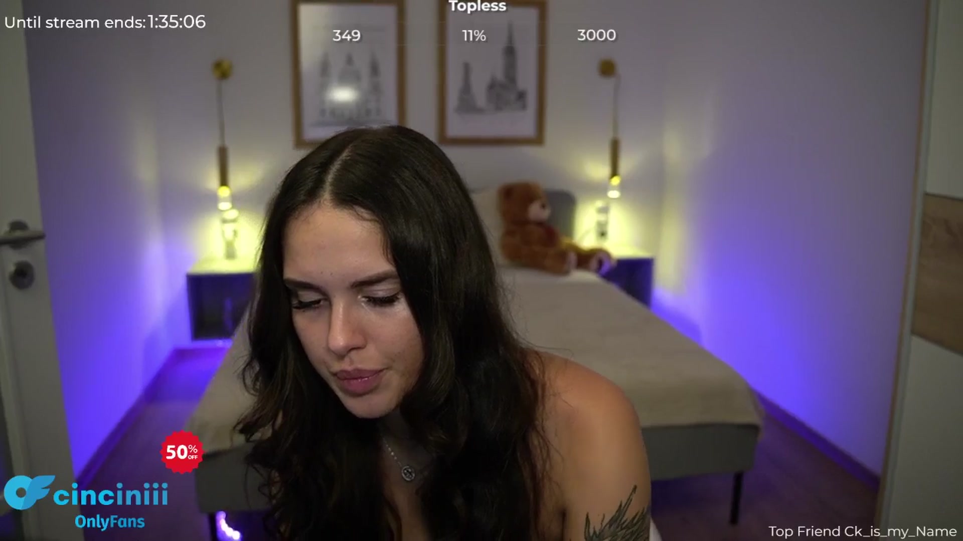 Gallery image thumbnail from cinnabellee's myfreecams stream on, 07/22/2024, 19:40 image 19 of 20