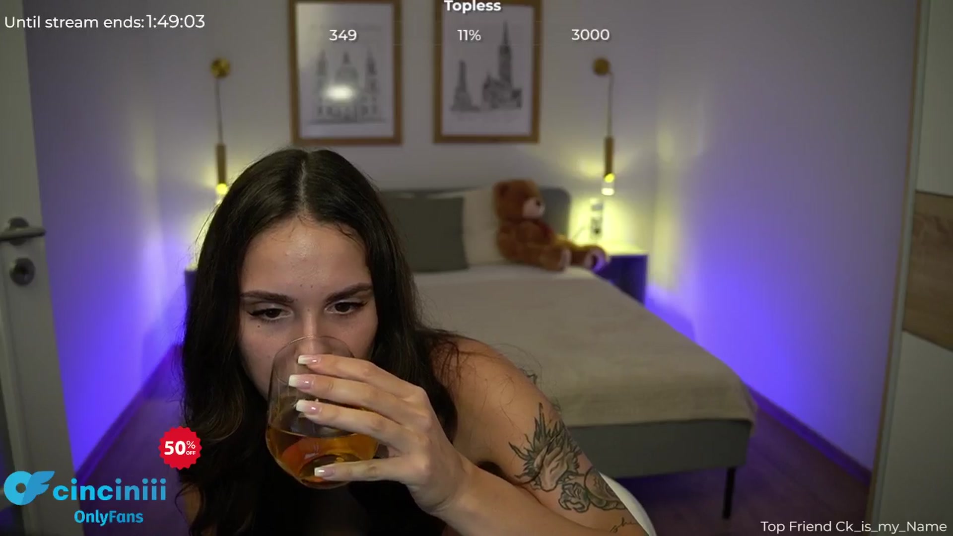 Gallery image thumbnail from cinnabellee's myfreecams stream on, 07/22/2024, 19:40 image 16 of 20