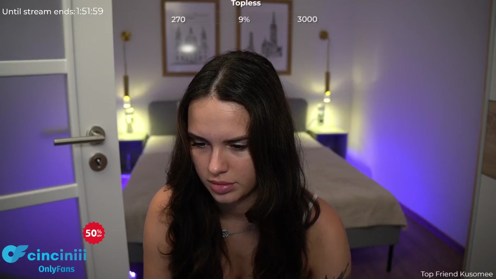Gallery image thumbnail from cinnabellee's myfreecams stream on, 07/24/2024, 06:15 image 7 of 20