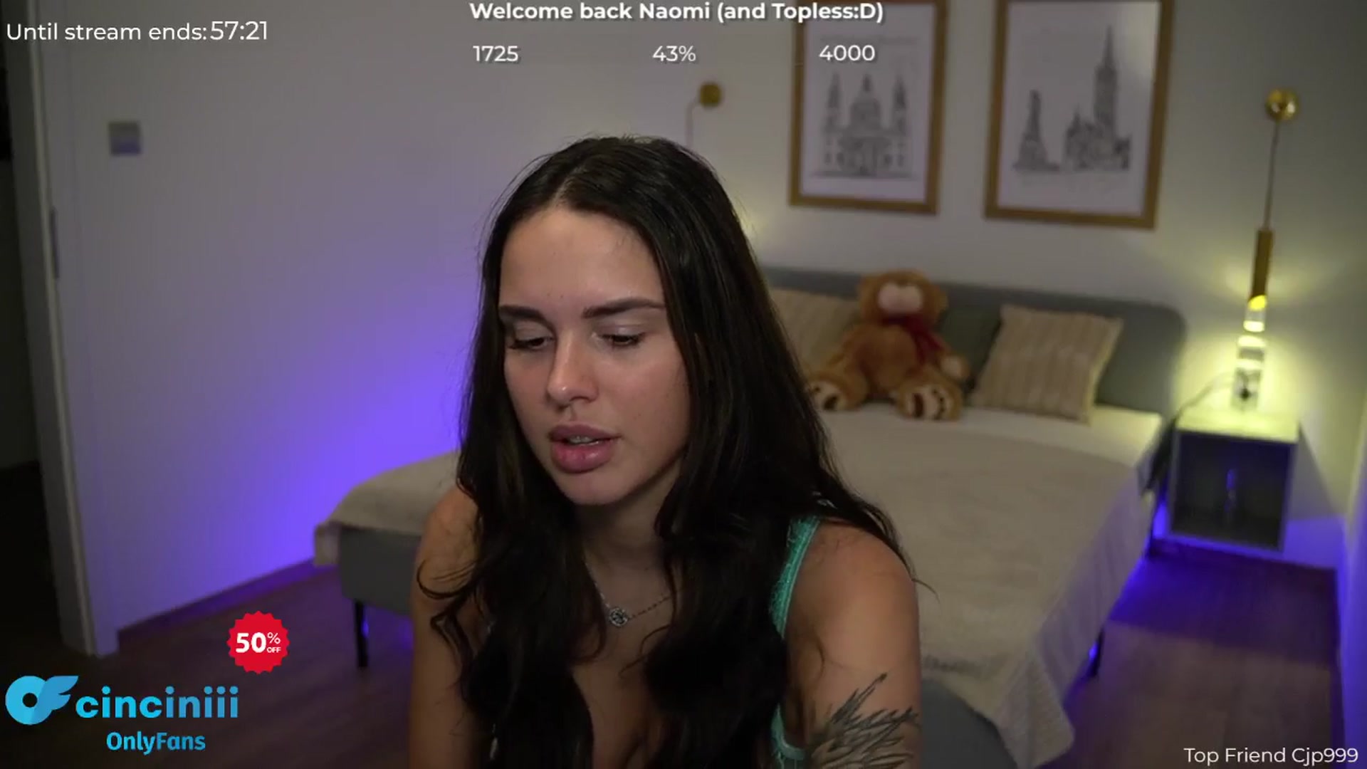 Gallery image thumbnail from cinnabellee's myfreecams stream on, 07/31/2024, 21:08 image 12 of 20