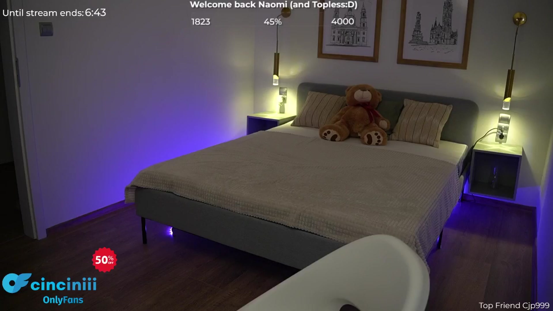 Gallery image thumbnail from cinnabellee's myfreecams stream on, 07/31/2024, 21:08 image 19 of 20