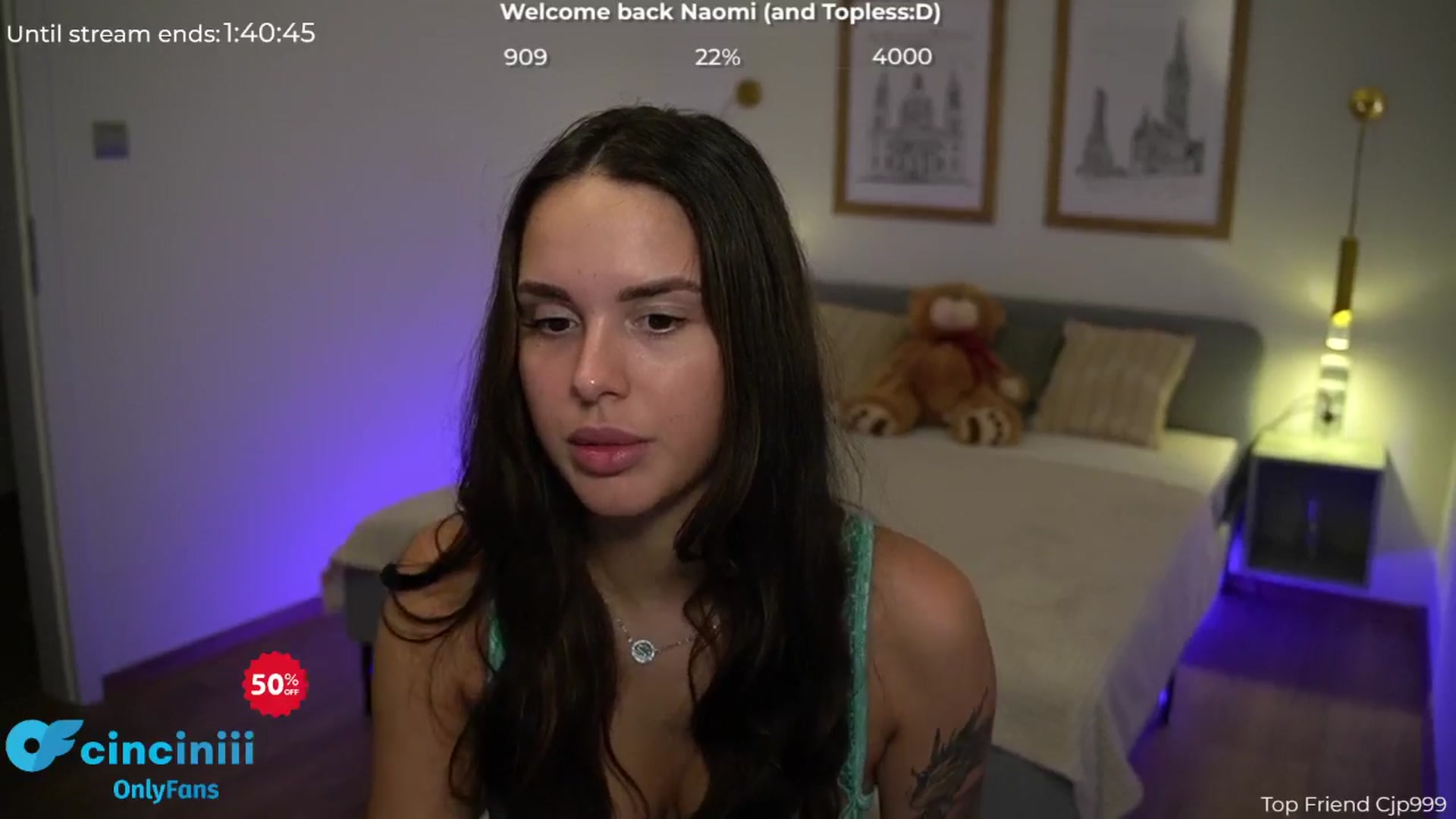 Gallery image thumbnail from cinnabellee's myfreecams stream on, 07/31/2024, 21:08 image 6 of 20