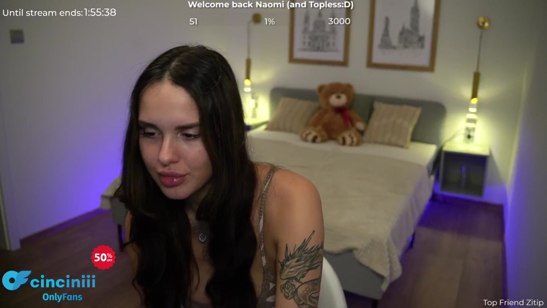 Gallery image thumbnail from cinnabellee's myfreecams stream on, 08/01/2024, 19:51 image 17 of 20