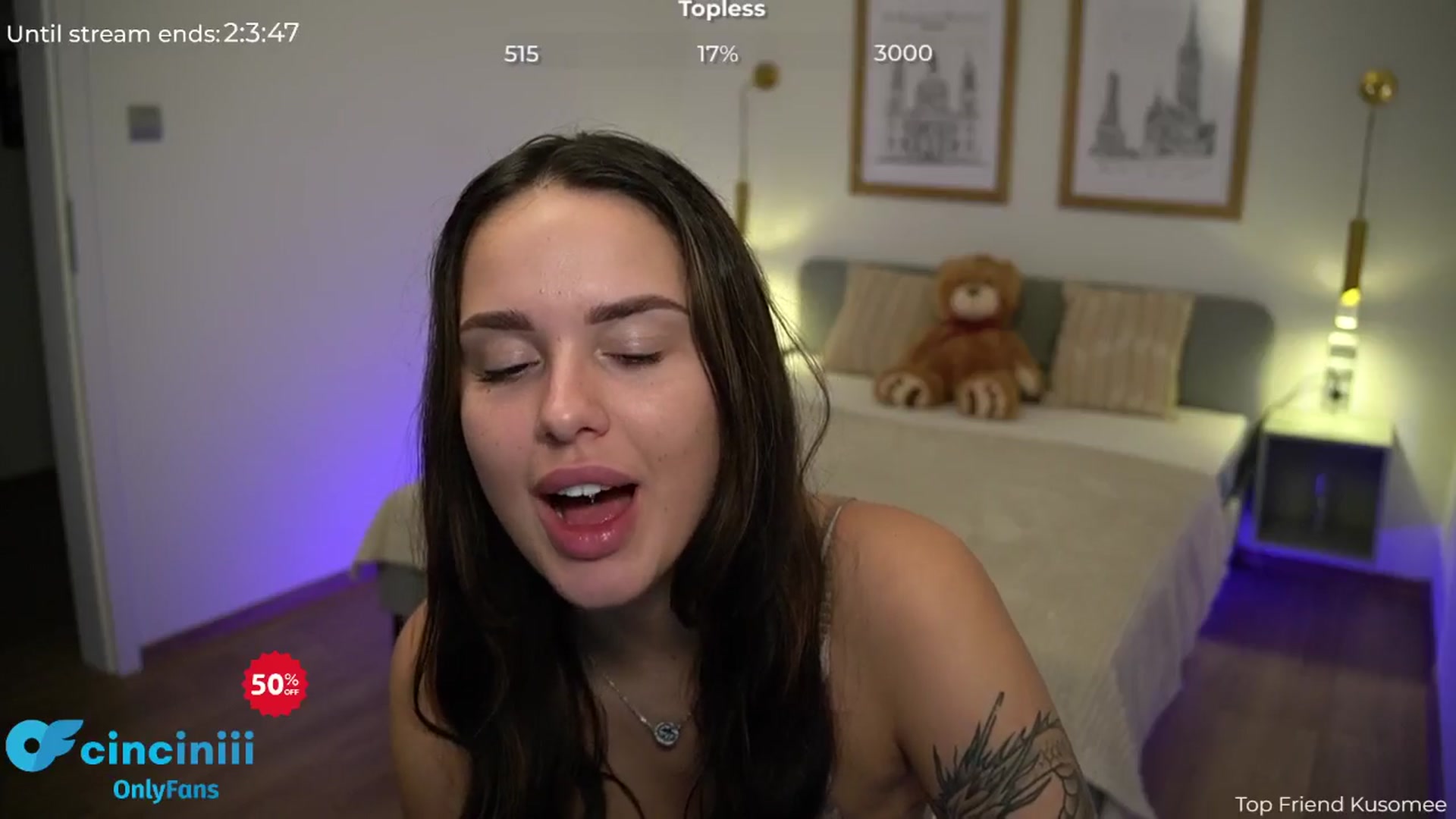 Gallery image thumbnail from cinnabellee's myfreecams stream on, 08/02/2024, 07:01 image 7 of 20