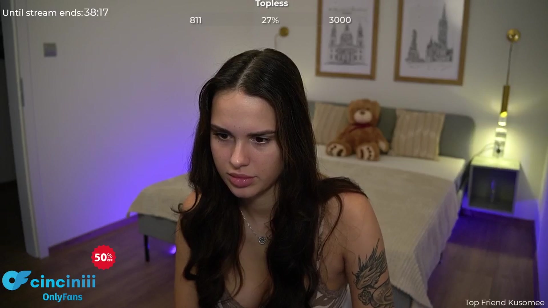 Gallery image thumbnail from cinnabellee's myfreecams stream on, 08/02/2024, 07:01 image 17 of 20