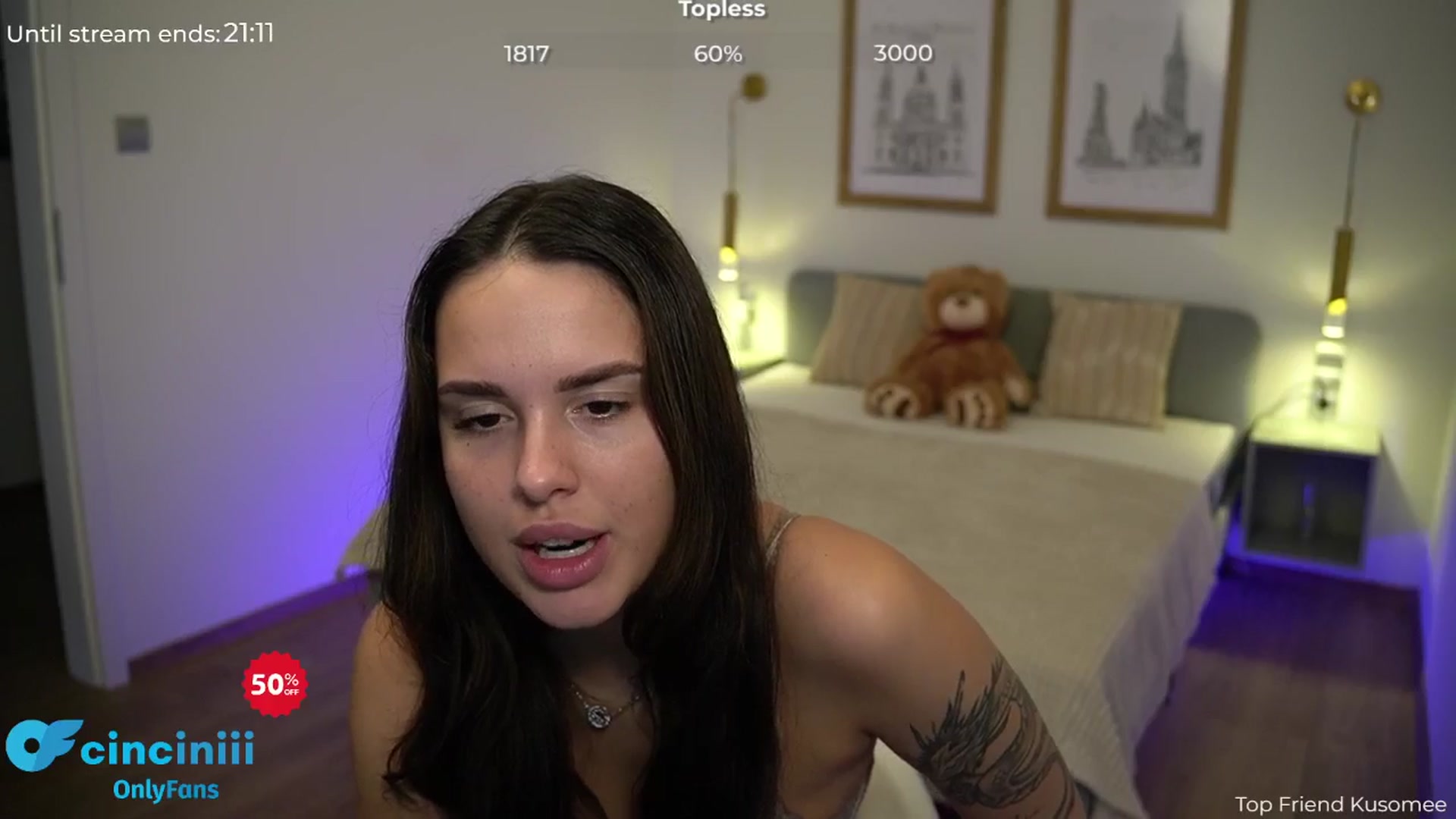 Gallery image thumbnail from cinnabellee's myfreecams stream on, 08/02/2024, 07:01 image 19 of 20