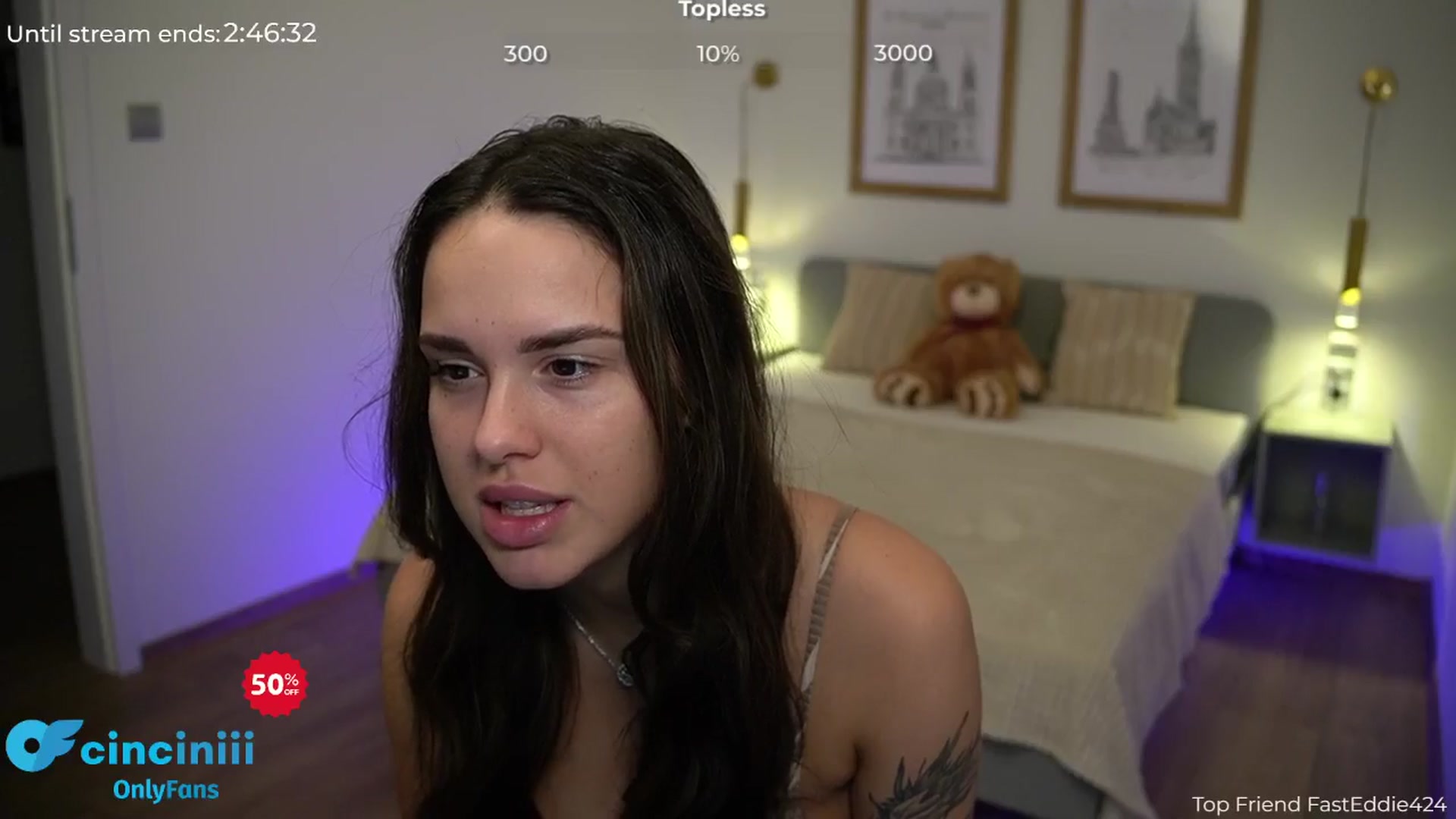 Gallery image thumbnail from cinnabellee's myfreecams stream on, 08/02/2024, 07:01 image 2 of 20