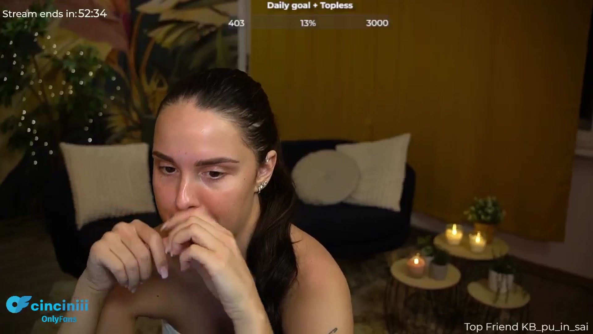 Gallery image thumbnail from cinnabellee's myfreecams stream on, 08/13/2024, 20:30 image 20 of 20