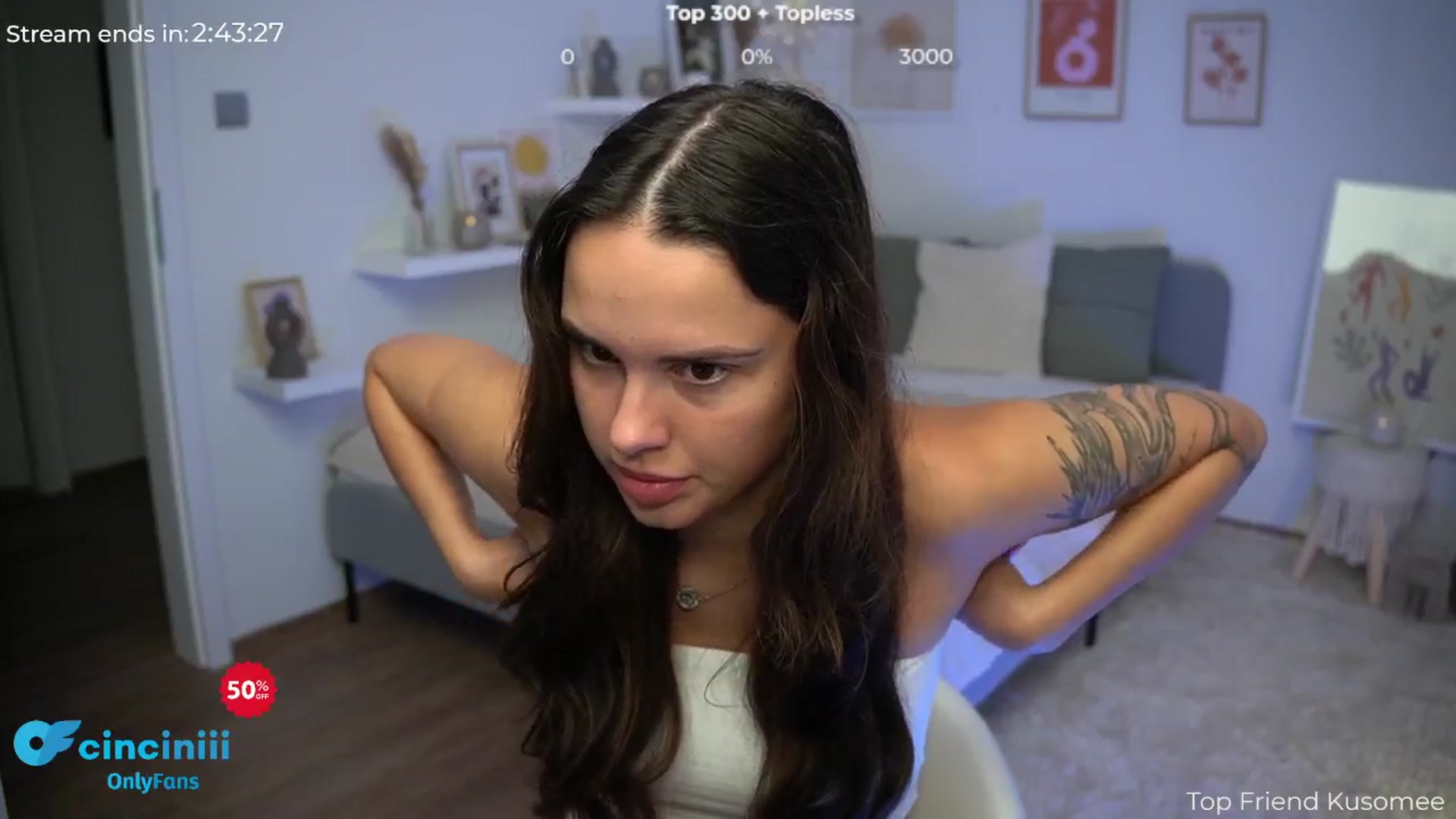 Gallery image thumbnail from cinnabellee's myfreecams stream on, 08/30/2024, 05:44 image 4 of 20