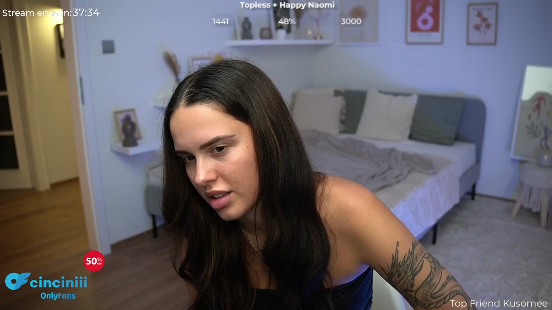 Gallery image thumbnail from cinnabellee's myfreecams stream on, 09/01/2024, 21:05 image 16 of 20