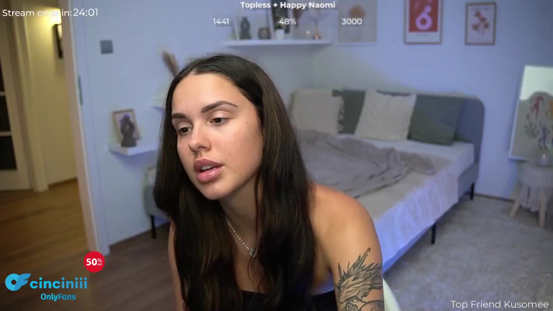 Gallery image thumbnail from cinnabellee's myfreecams stream on, 09/01/2024, 21:05 image 19 of 20