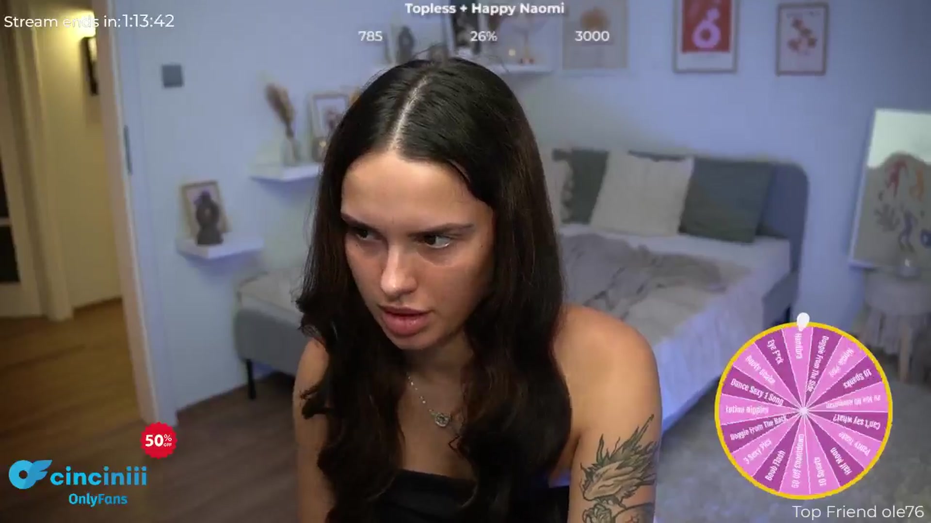 Gallery image thumbnail from cinnabellee's myfreecams stream on, 09/01/2024, 21:05 image 8 of 20