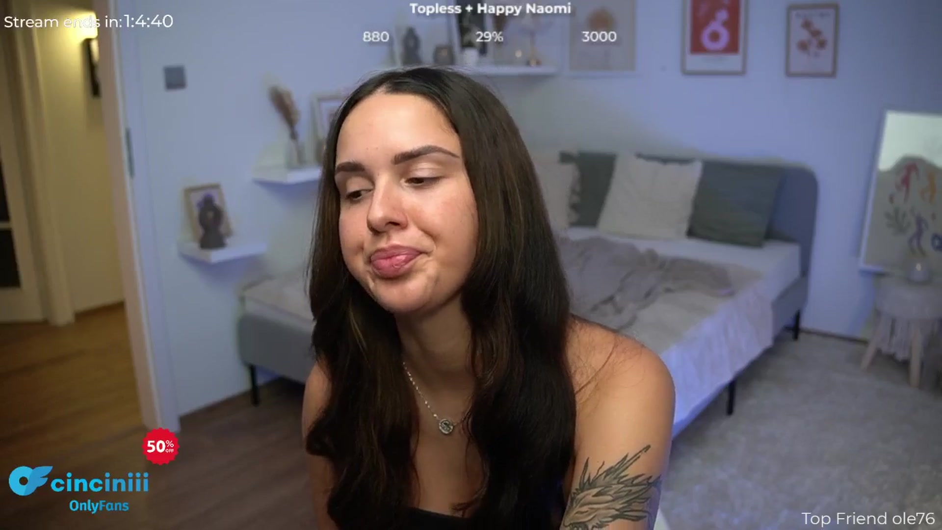 Gallery image thumbnail from cinnabellee's myfreecams stream on, 09/01/2024, 21:05 image 10 of 20